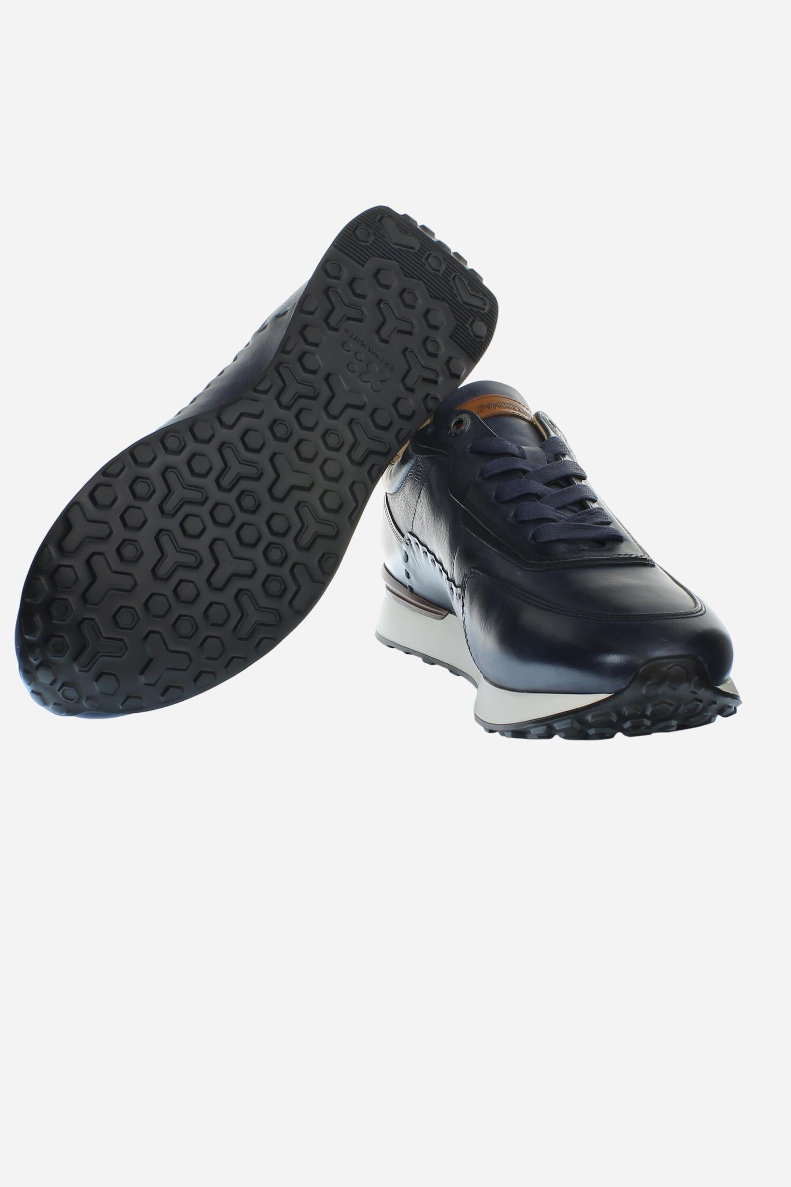 Basket pour homme en cuir avec semelle XL Extralight en EVA