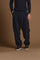 Men's long relaxed cargo pants in wool blend - Frank