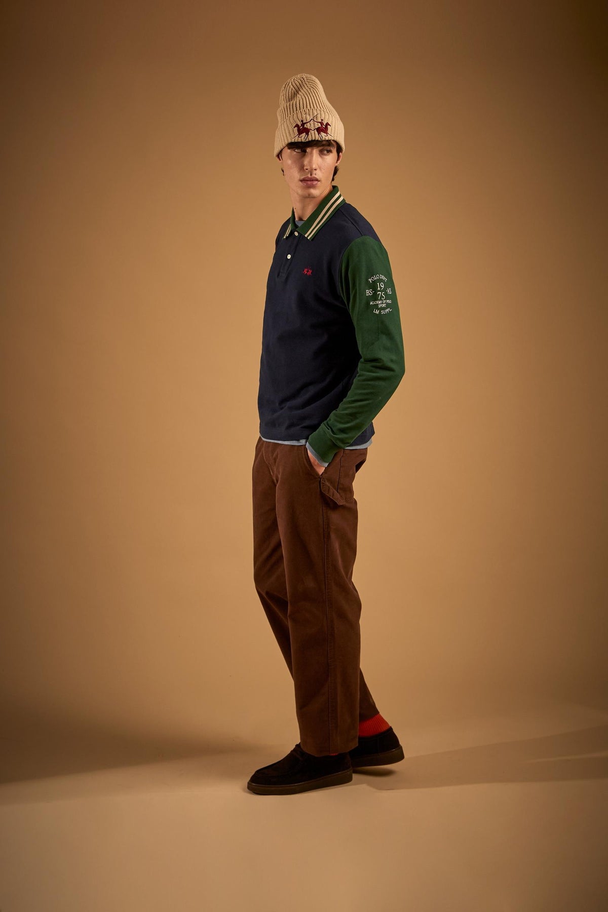 Men's Carpenter Pants in Cotton Canvas - Elvio