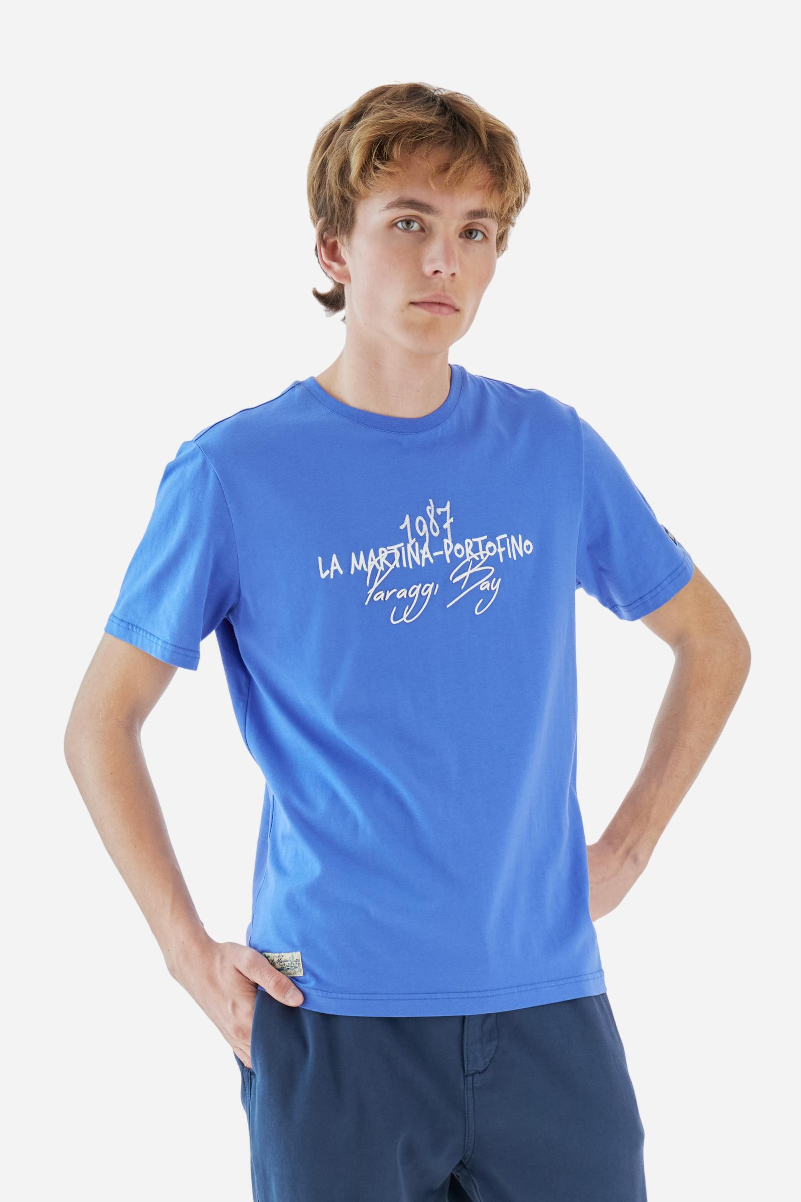 Regular fit cotton jersey T-shirt - Algar