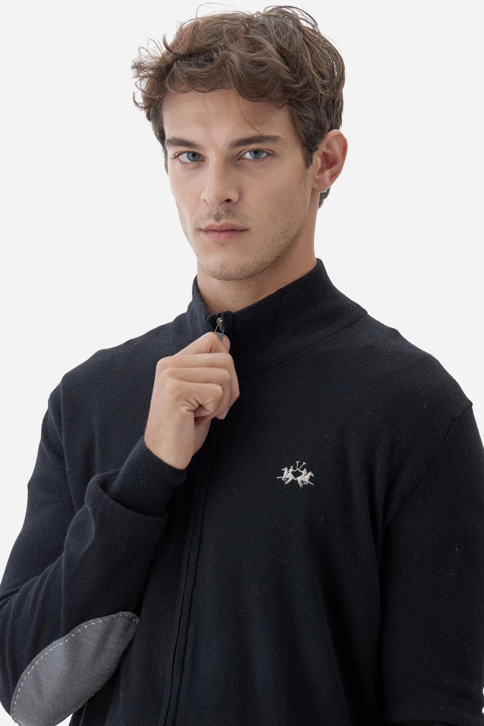 Jersey hombre lana con cremallera - Brauwin