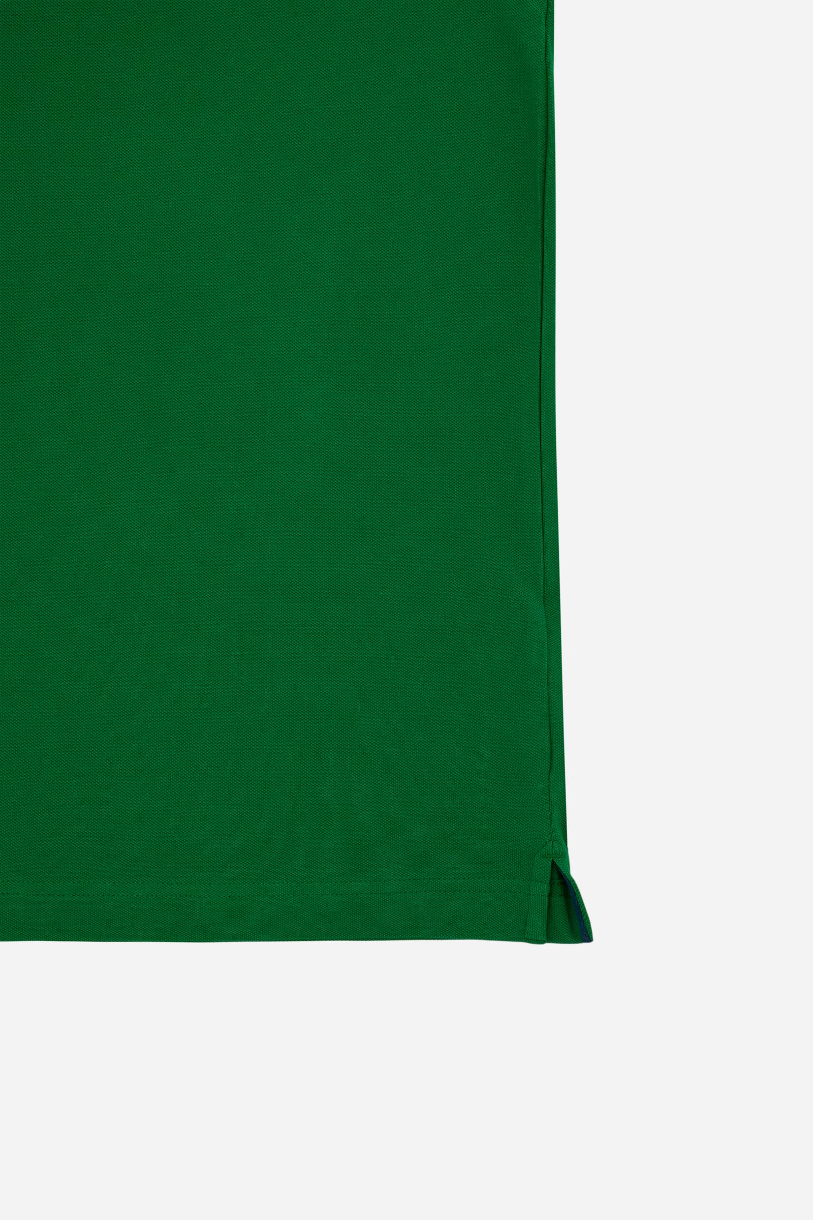 Men's short sleeve polo in stretch piqué with Iconic Team logo - Miguel