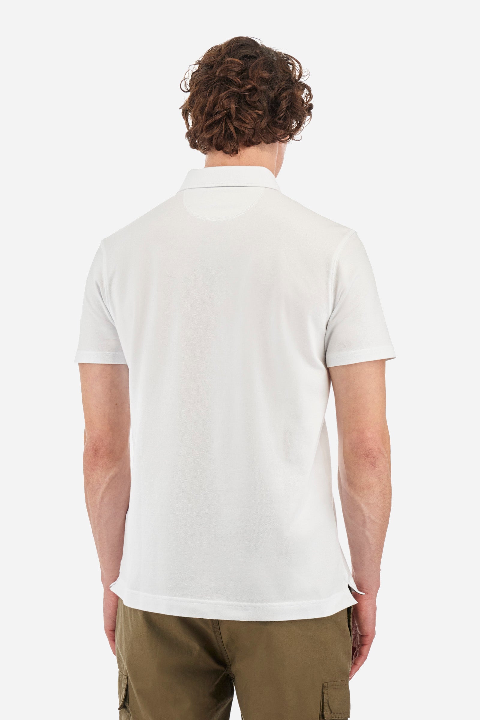 Poloshirt aus Stretch-Baumwolle Regular Fit – Yasmani