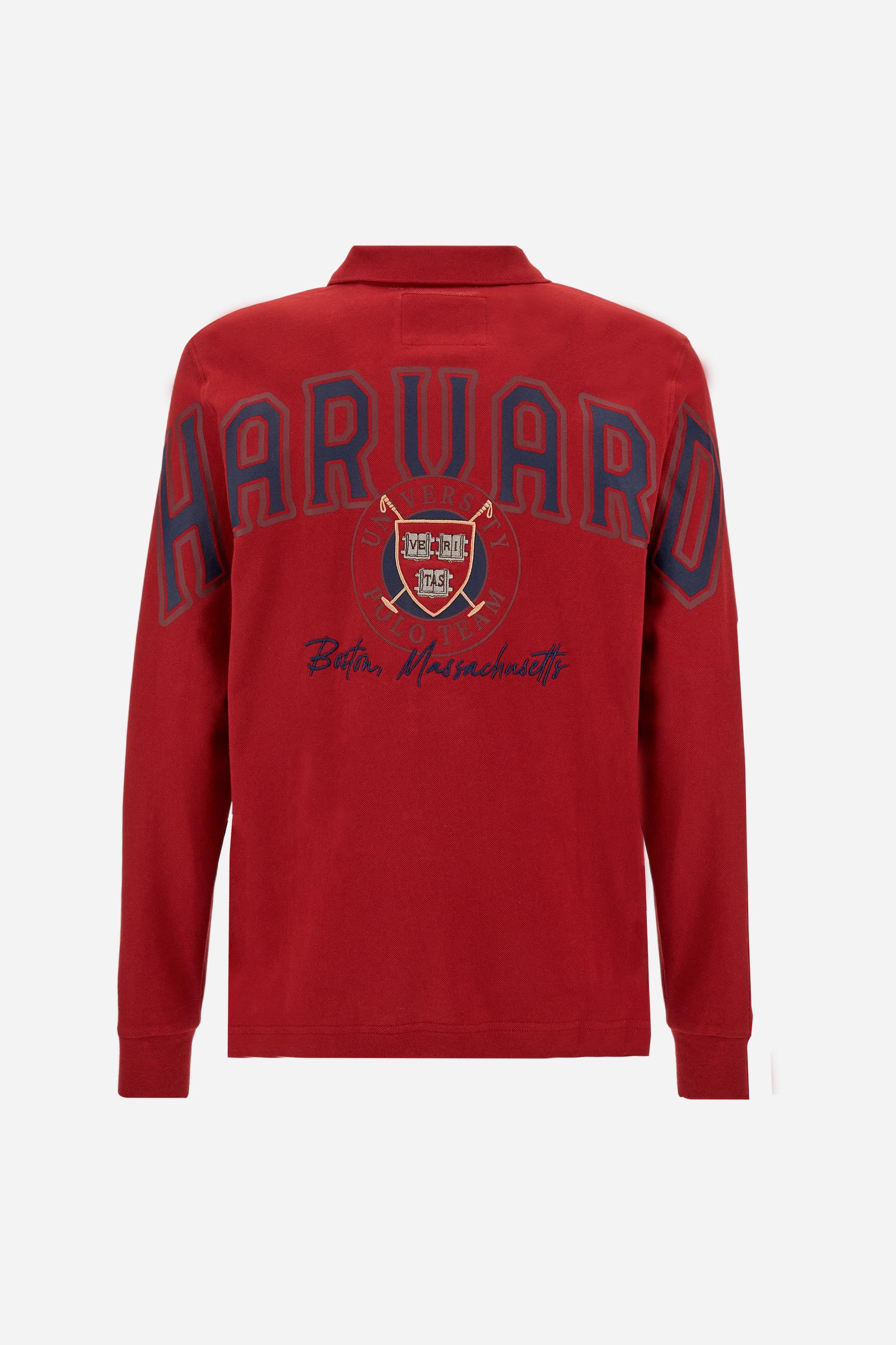 Herren-Polo aus Baumwoll-Piqué Harvard - Enrique