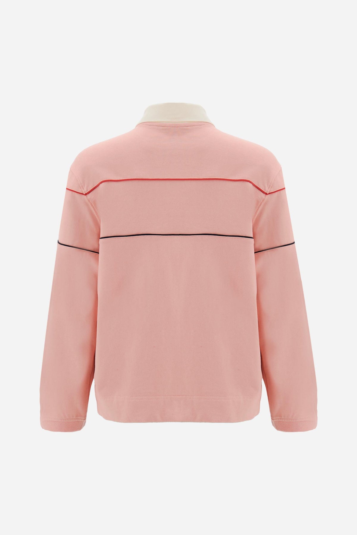 Polo donna maniche lunghe jersey con piping  - Ethelred