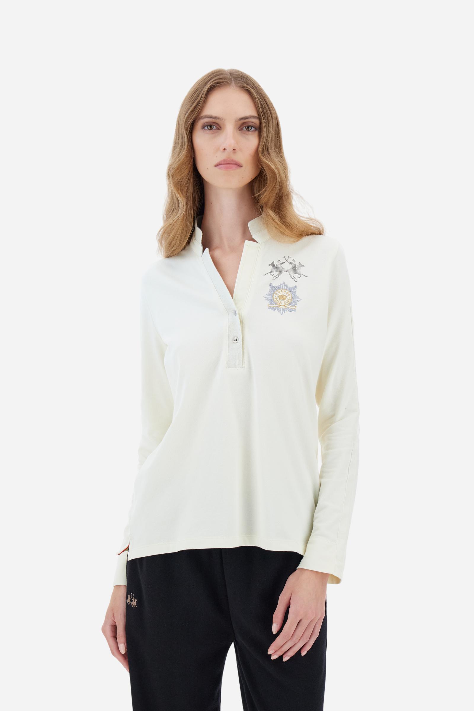 Polo de mujer en jersey elástico Guards - Bettie