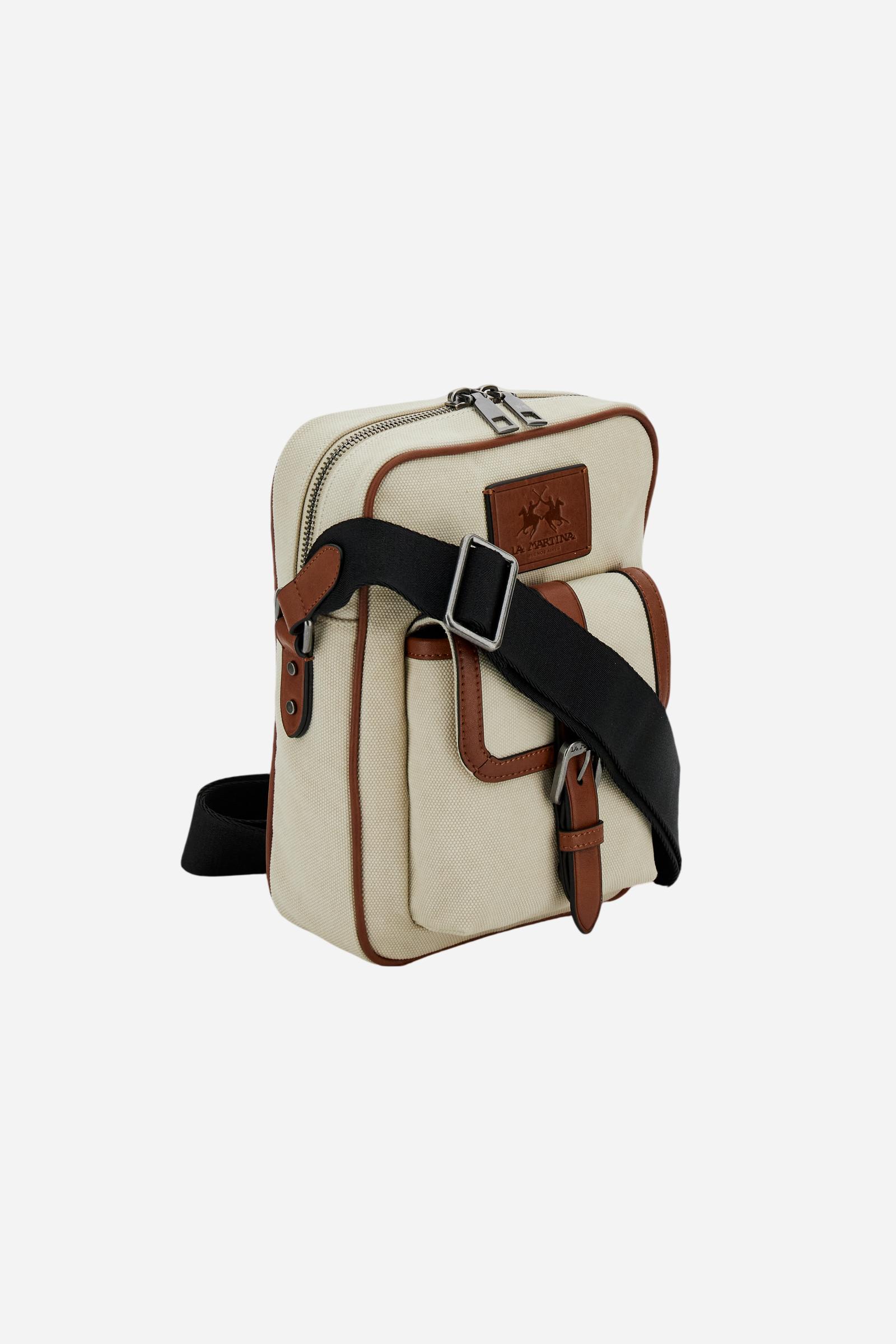 Men’s washed canvas crossbody pouch – Wonderlust Purse