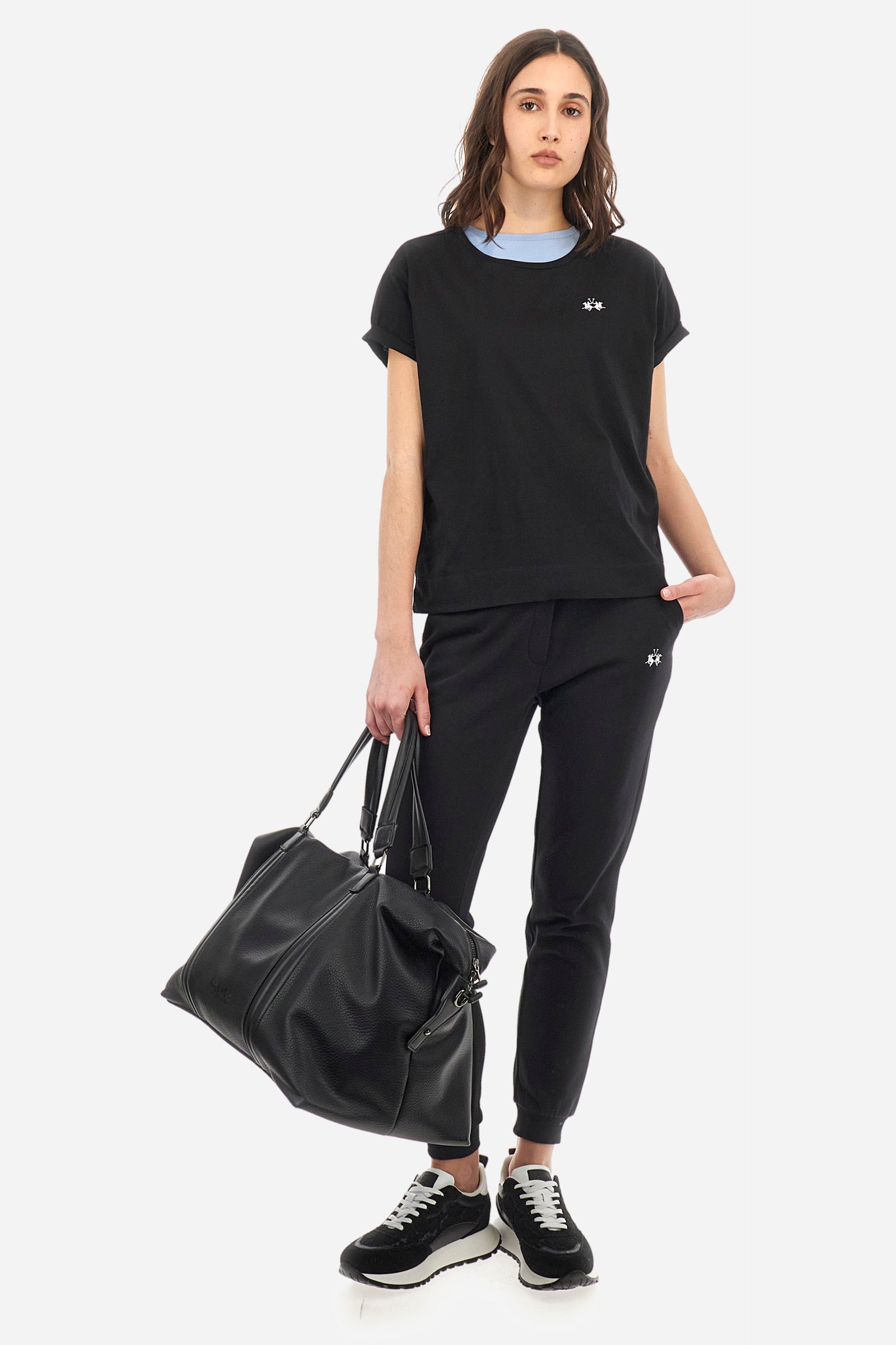 T-shirt femme avec broderie Polo Crew - Agar