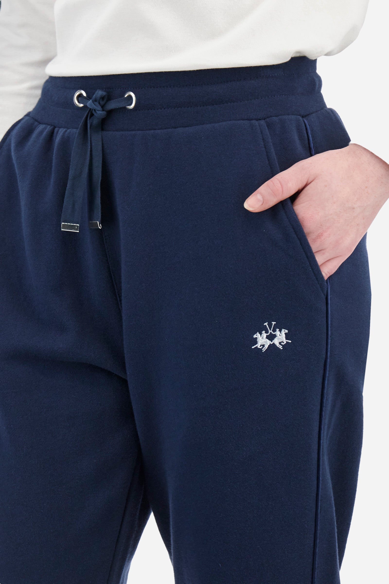 Pantalón de jogging de algodón de corte recto - Zalia