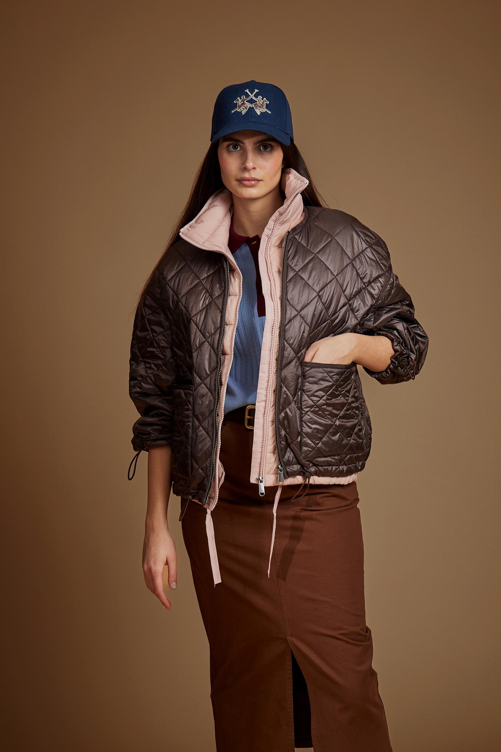 Women's iridescent quilted nylon jacket - Dominga