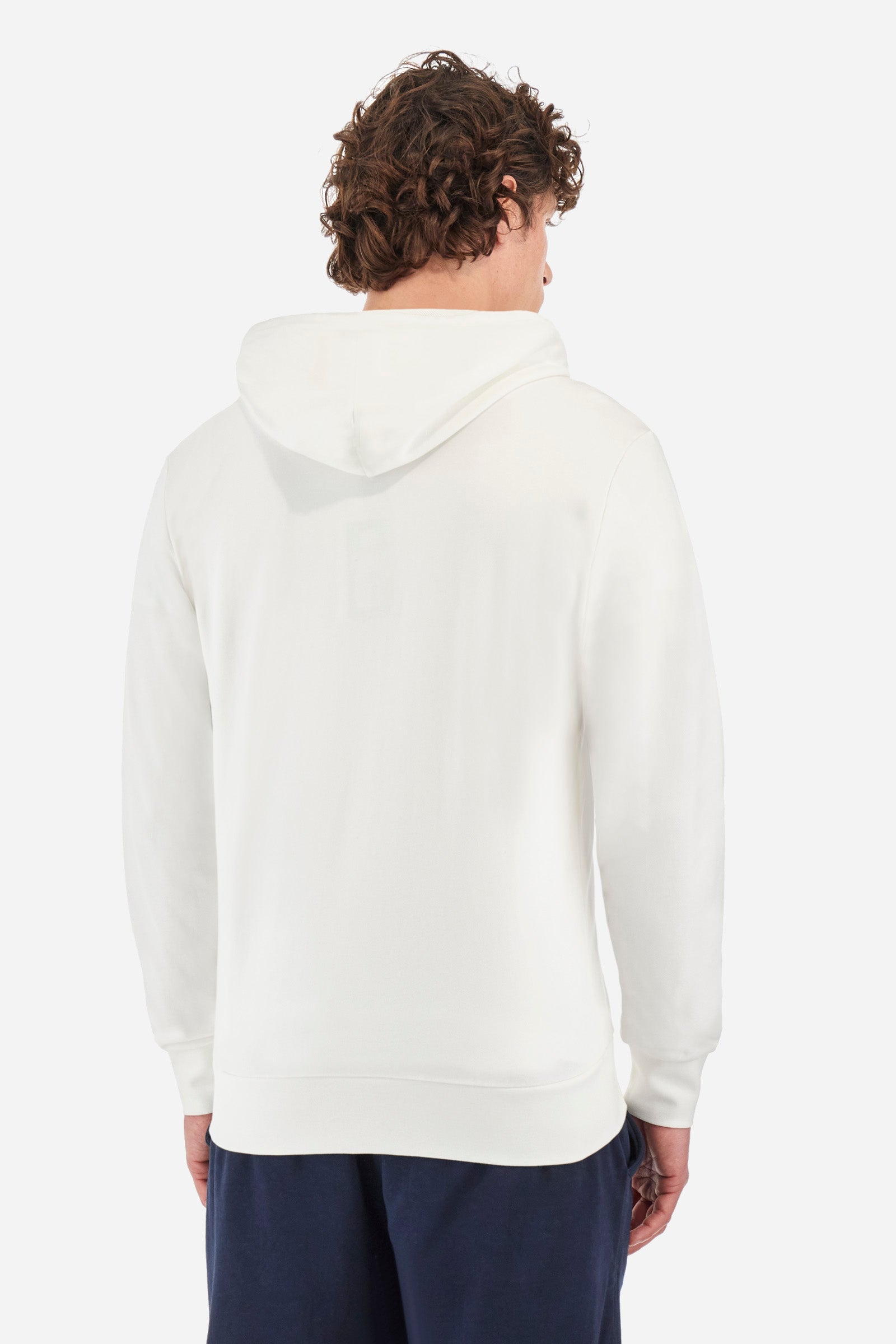 Regular-fit sweatshirt in synthetic fabric - Yrjo