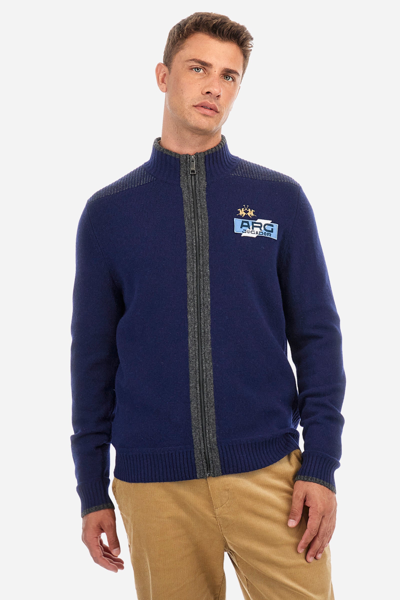 Regular fit wool blend pullover - Zanni