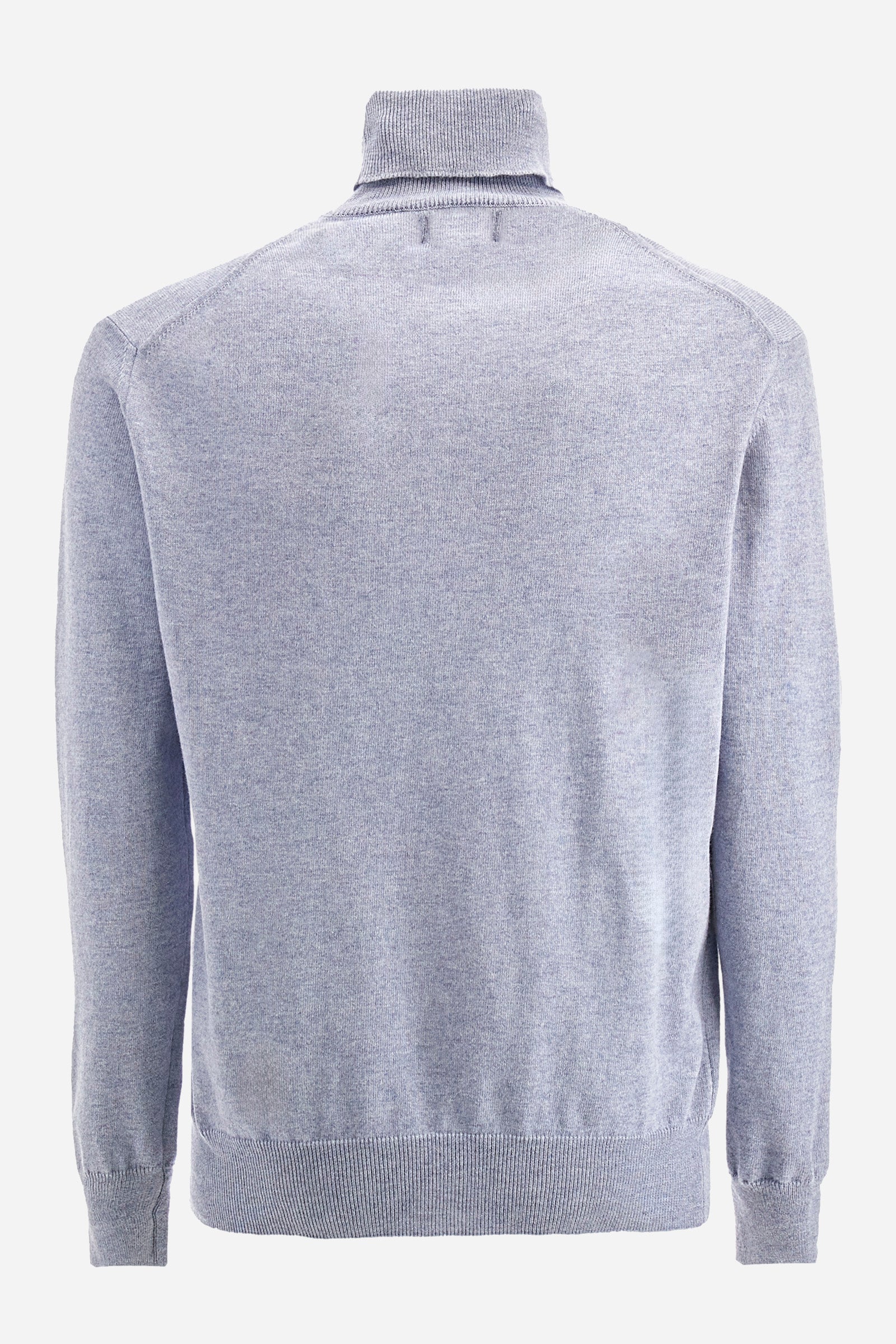 Regular fit pullover in cotton and wool - Zayle