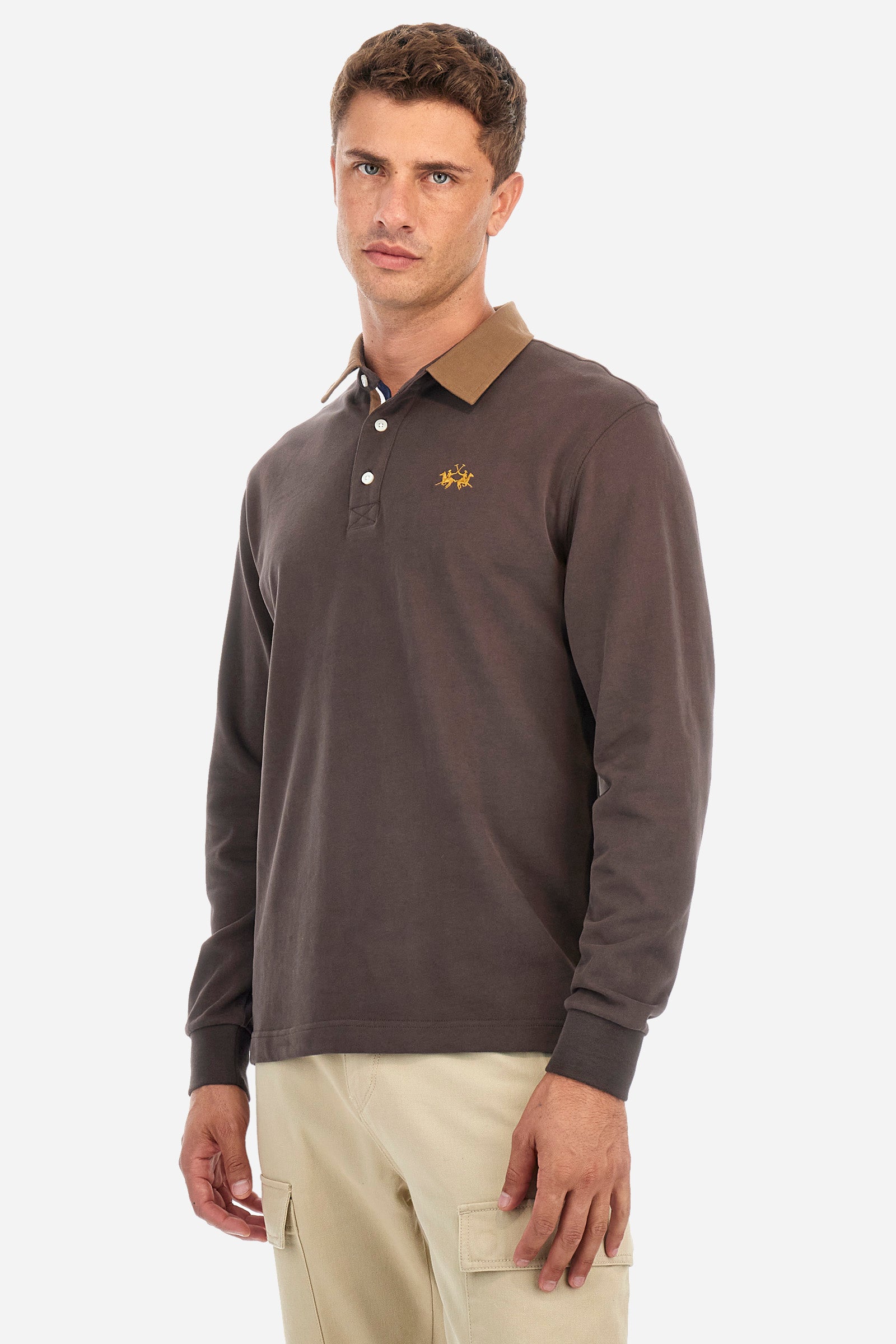 Poloshirt aus Baumwolle, Regular Fit – Ruggero