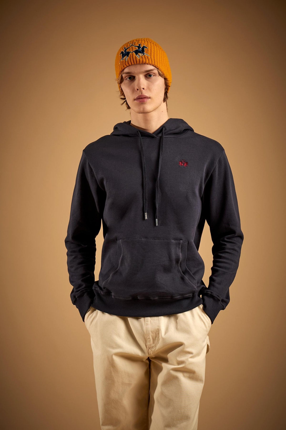 Herren Kapuzenpullover aus angerauter Baumwolle - Chaco