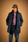 Men's padded coat in Coated Canvas - Dillon