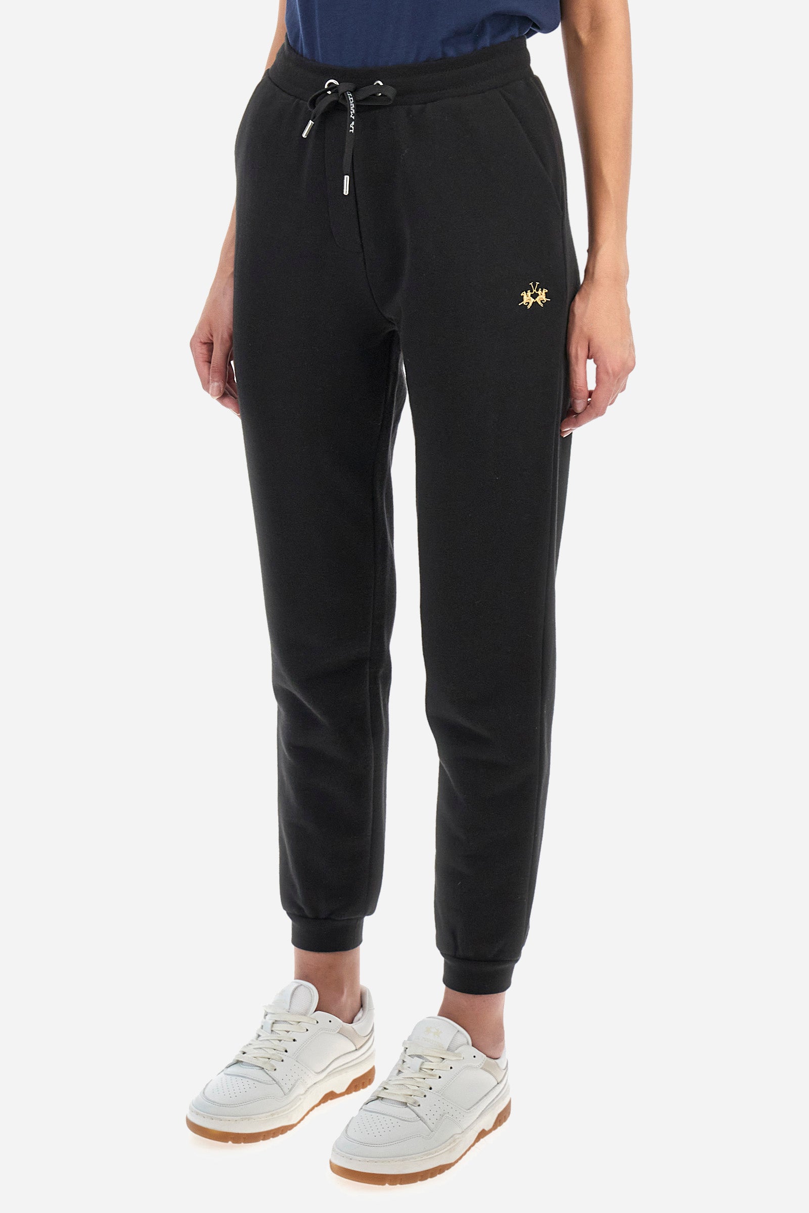 Regular fit cotton jogging bottoms - Zorina