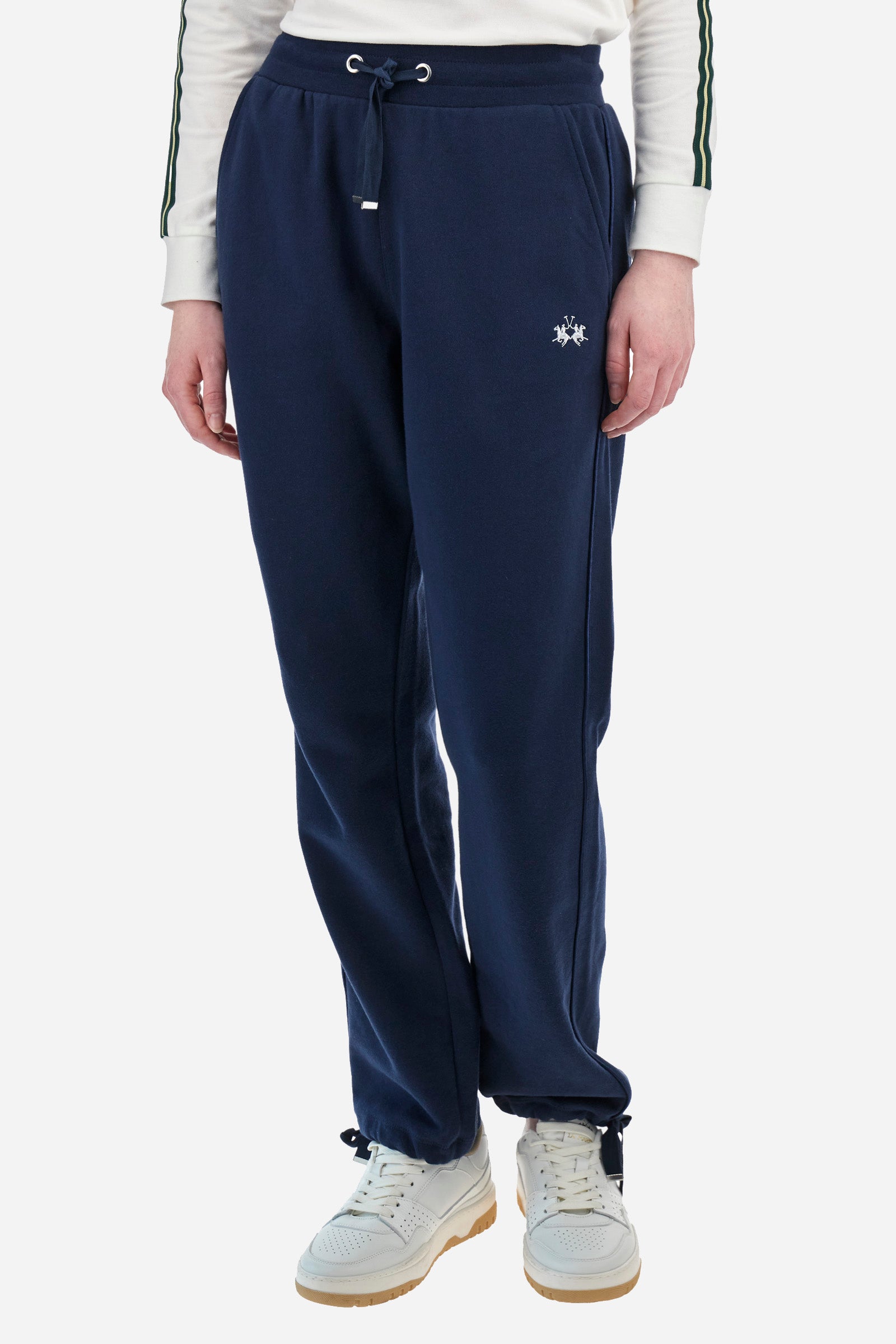 Pantalone jogging regular fit in cotone - Zalia