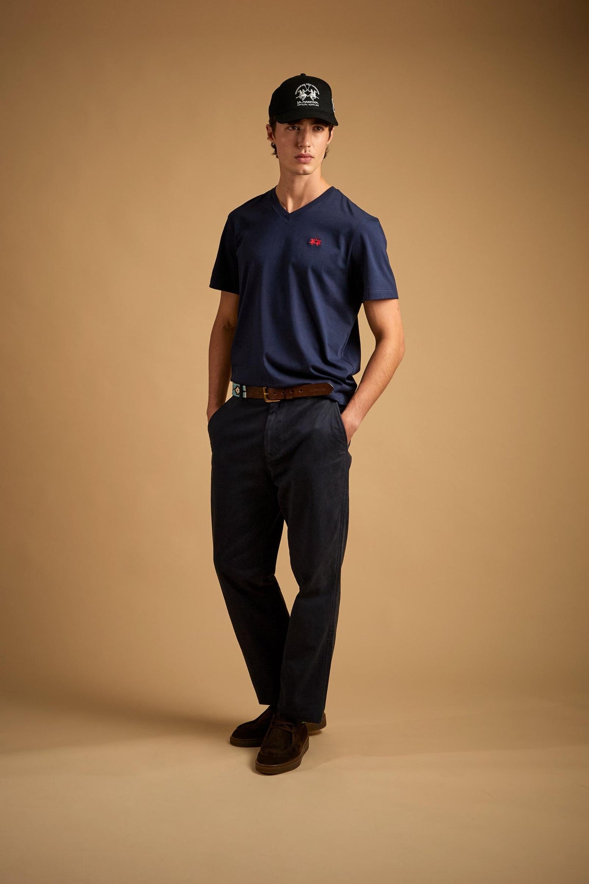 Men's chino pants in cotton twill - Edmundo