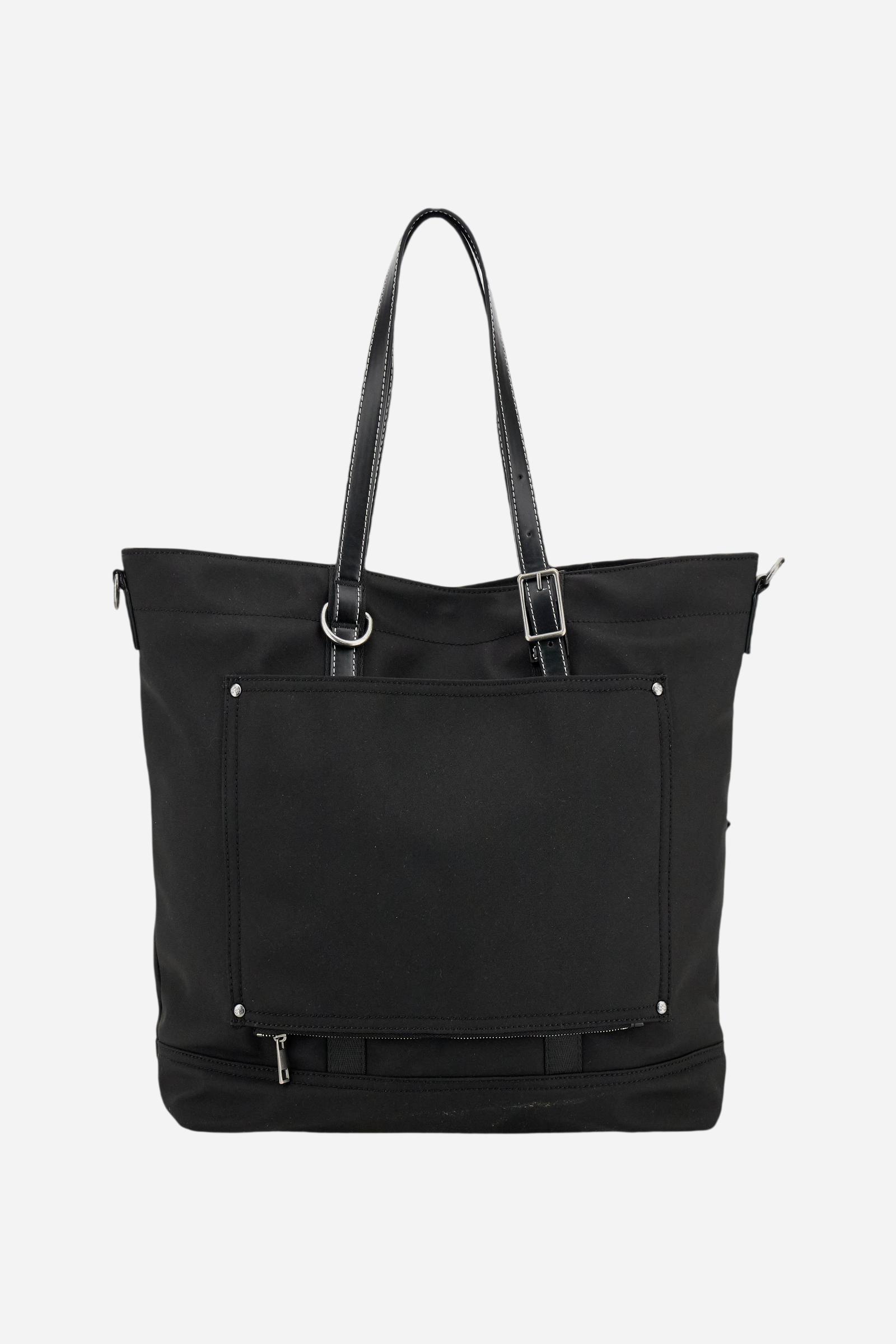 Tote bag multifonction en canvas technique - Andean