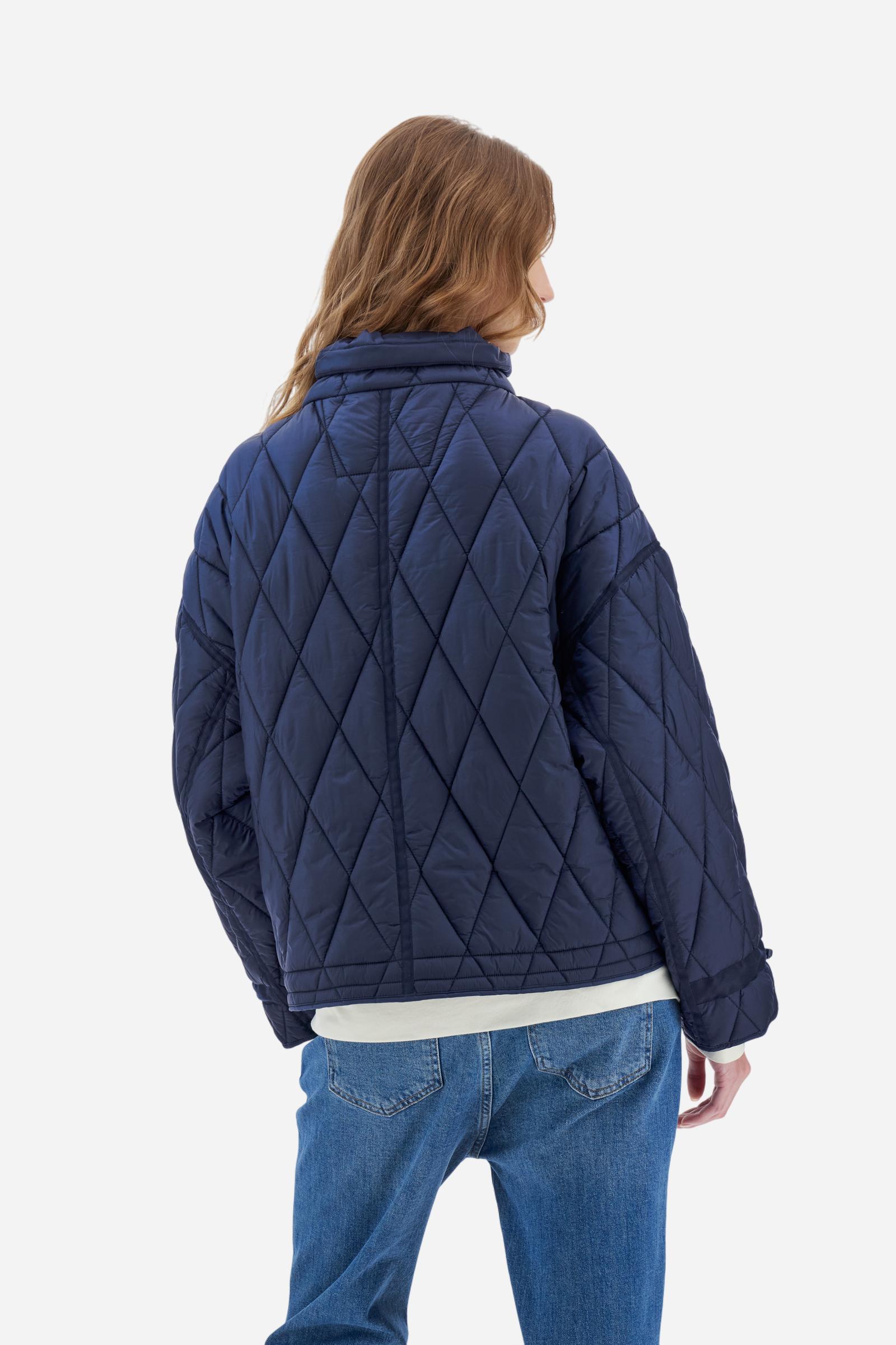 Women’s quilted husky jacket iridescent nylon - Beverly