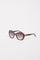 Round model women's sunglasses