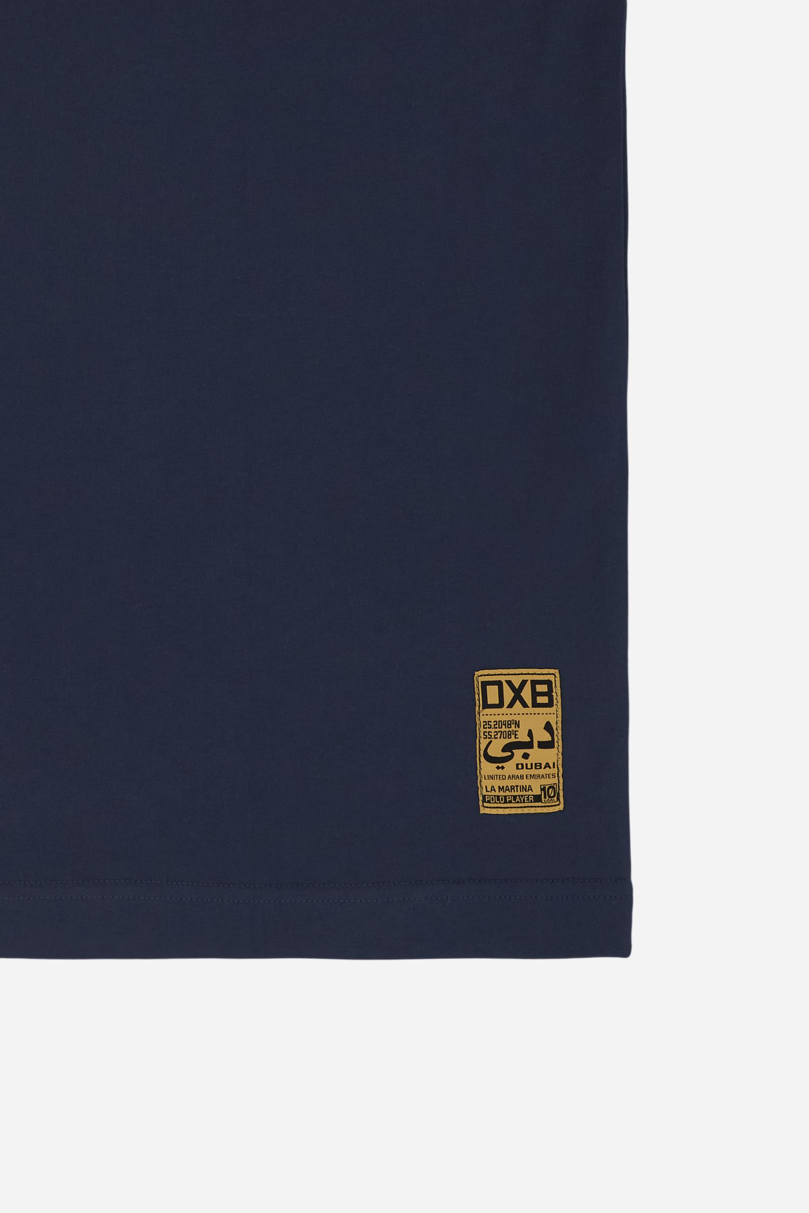 T-shirt uomo a manica corta in jersey di cotone Dubai Polo Club - Carin