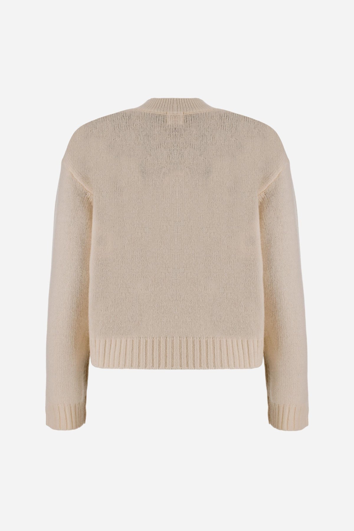 Women's V-neck merino wool sweater - Erendira