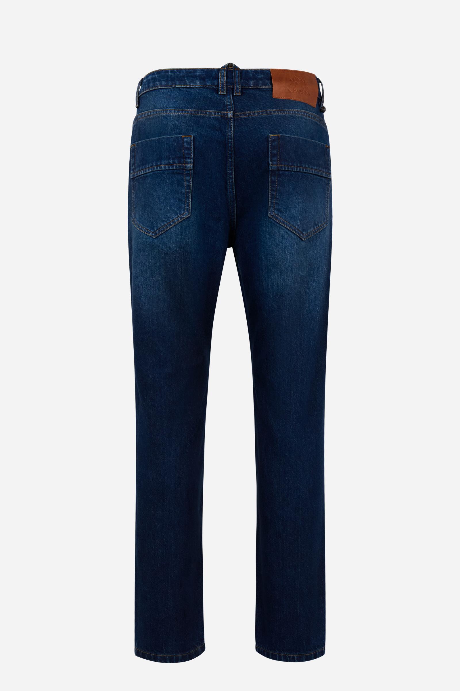 Men's regular fit jeans Medium Dark Indigo - Bao