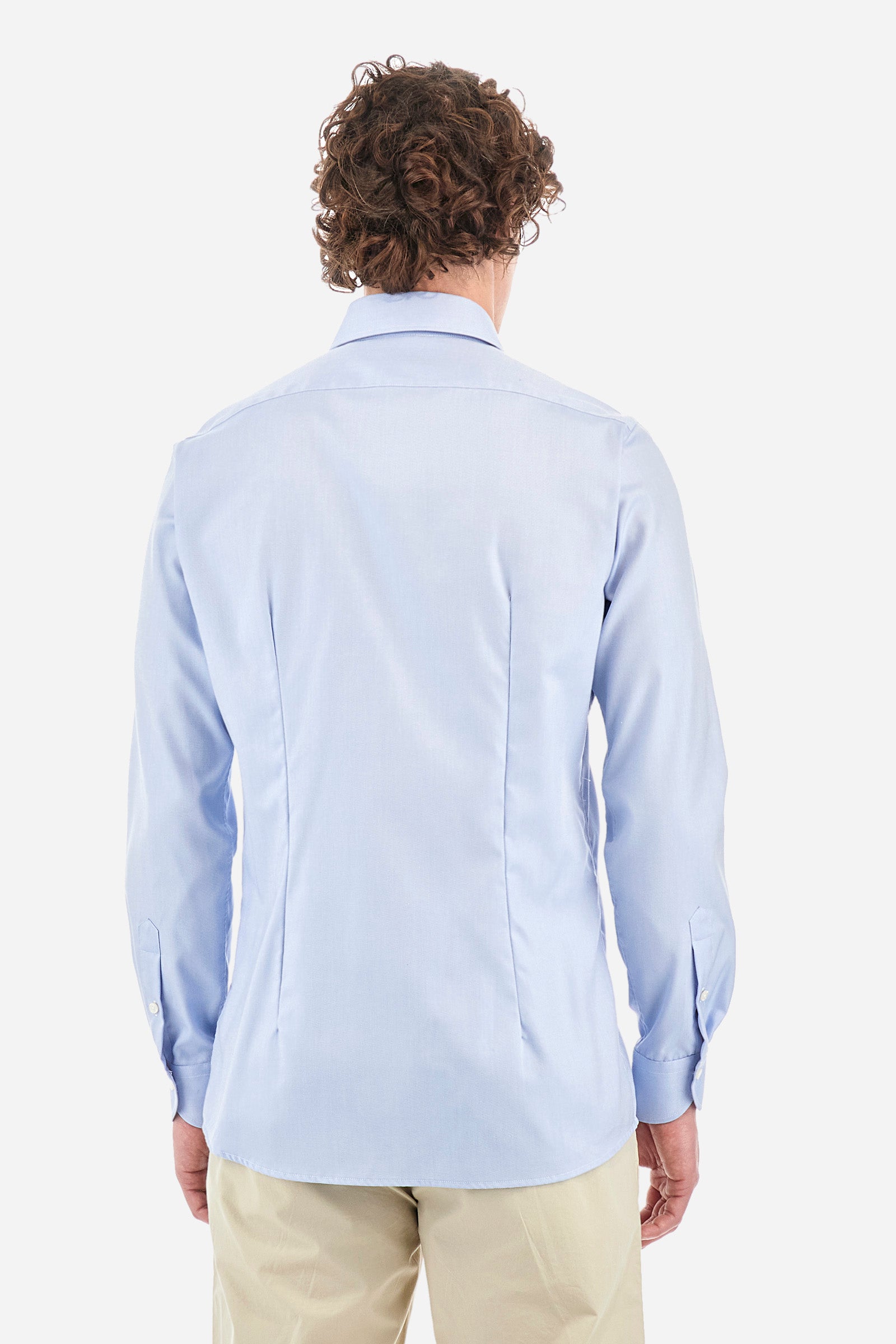 Camisa clasìca de algodón manga larga para hombre - Passion