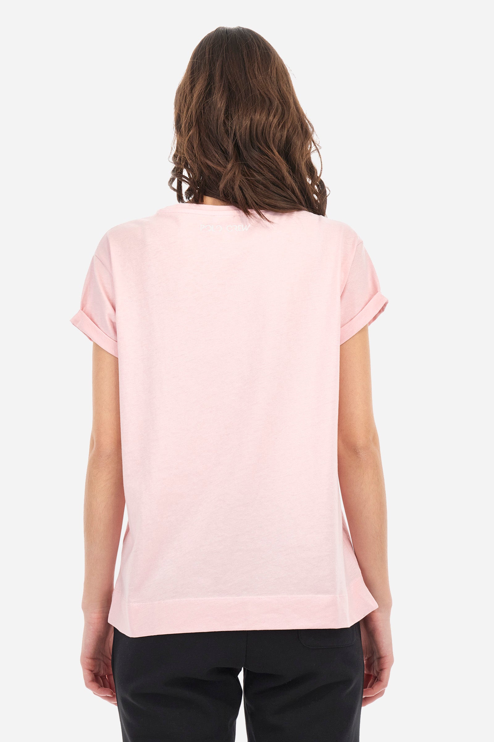 T-shirt femme avec broderie Polo Crew - Agar