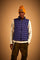 Men's sleeveless nylon down jacket with small logo - Damir
