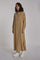 Women's long-sleeved shirt dress featuring a front button fastening. Soft linen/viscose blend fabric. Double breast pocket. Embroidery embellishment that represents the La Martina logo on the front. Team it on its own with a belt (sold separately) or with shorts and a vest top. Designed for those looking to be comfortable, without compromising on the unmistakable La Martina style. The model is 174 cm tall and wearing a size S. - Cornstalk