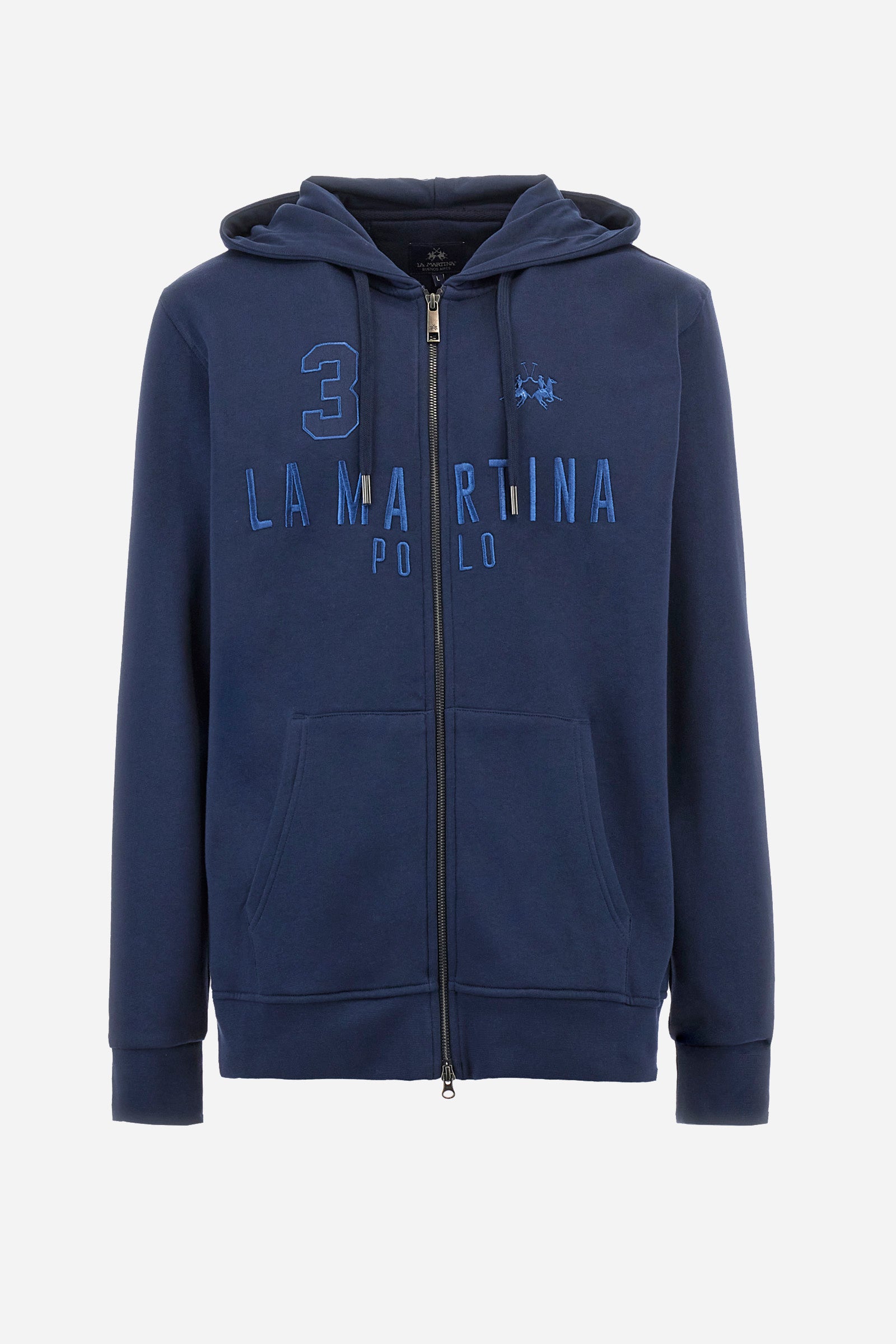 Regular-fit sweatshirt in cotton Zadoc La Martina