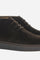 High-top men's lace-up shoes in treated suede - Dress