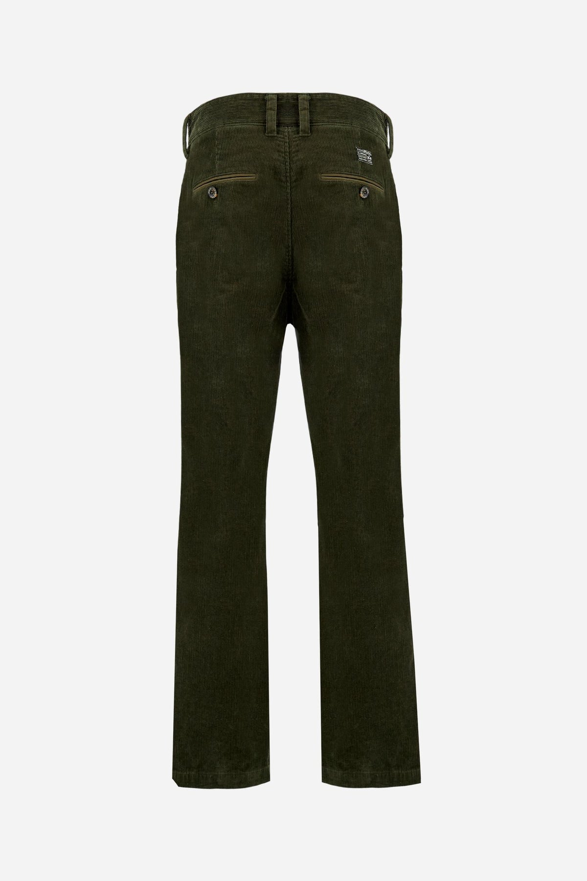 Men's chino pants in corduroy cotton - Edoardo