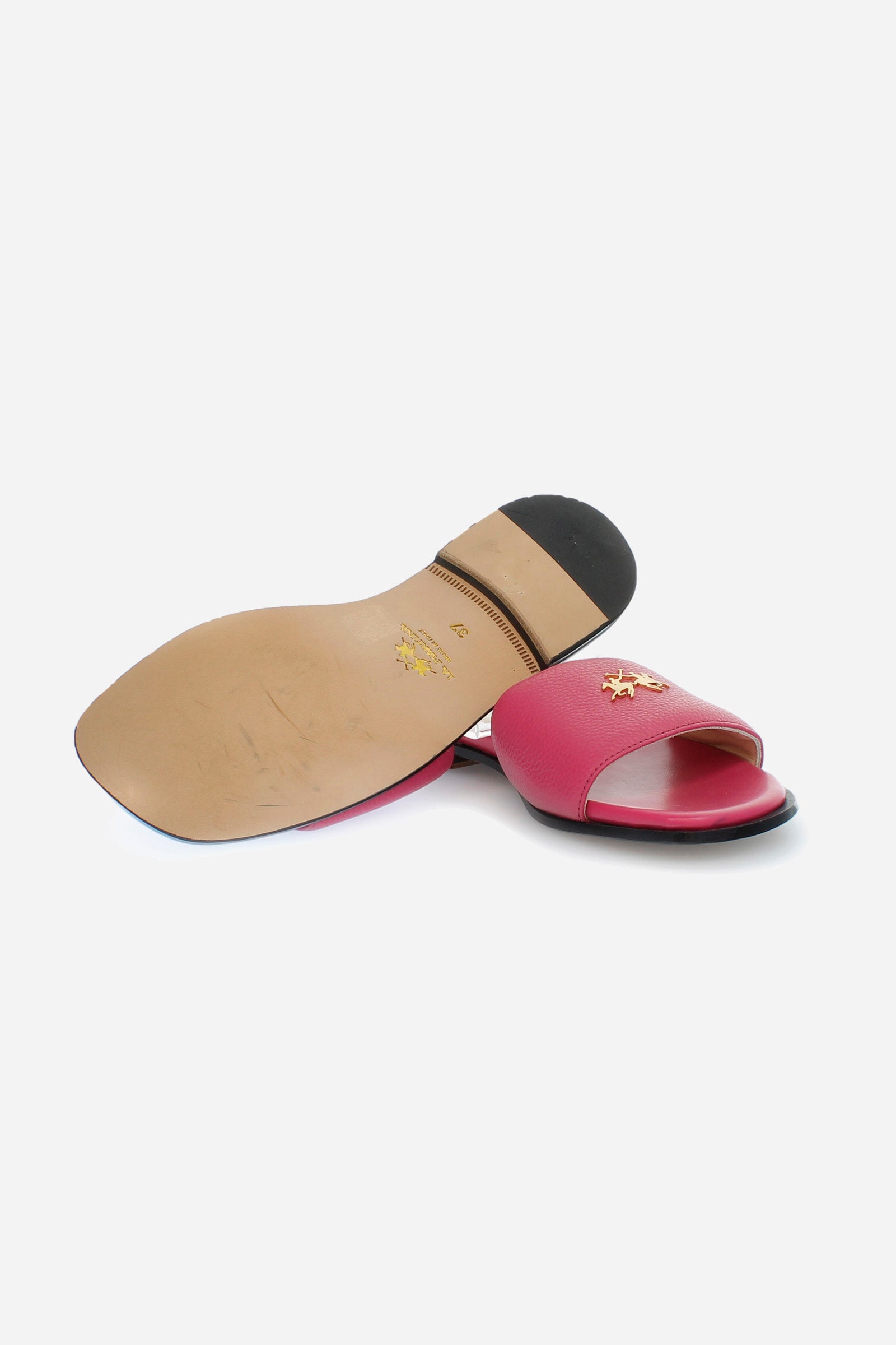 Women's sandals in leather