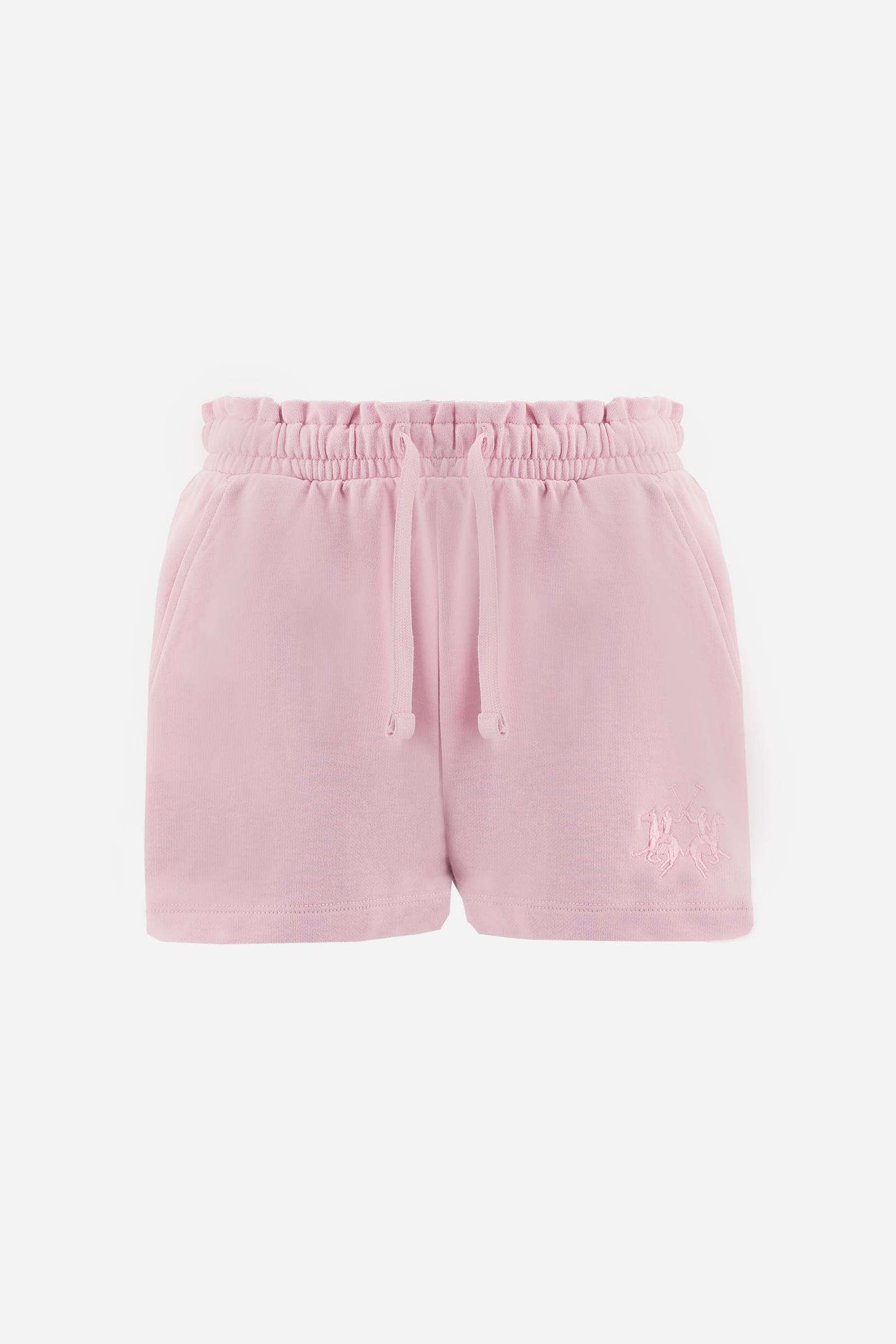 Women’s cotton fleece Bermuda shorts – Carla