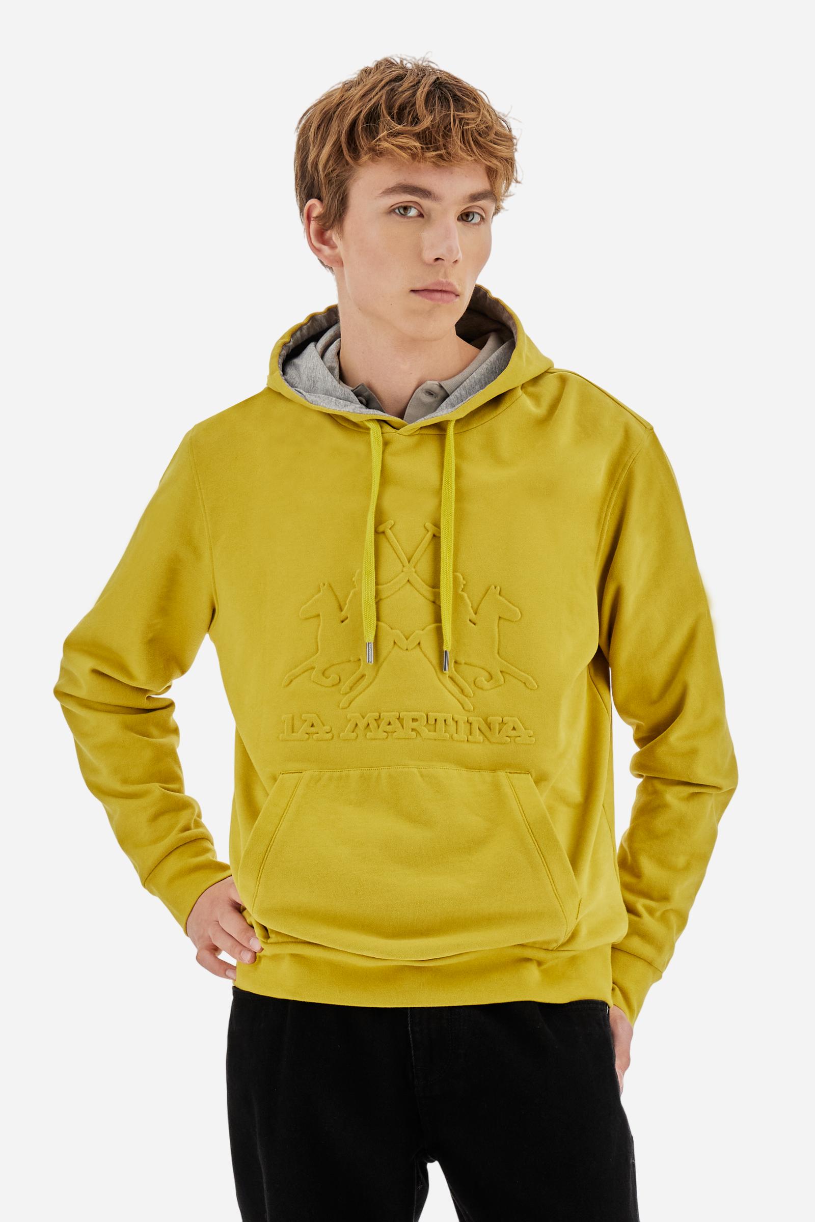 Sweat à capuche en coton avec maxi logo - Benny