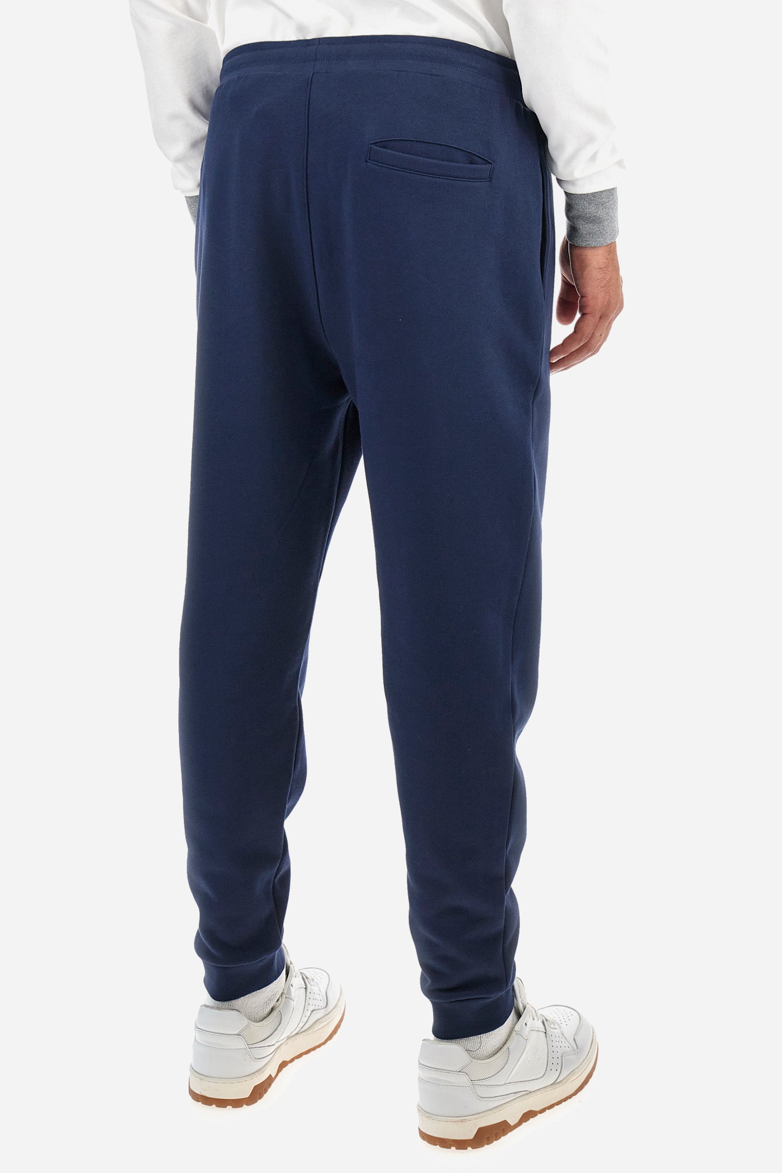 Regular fit cotton jogging bottoms - Zaheer