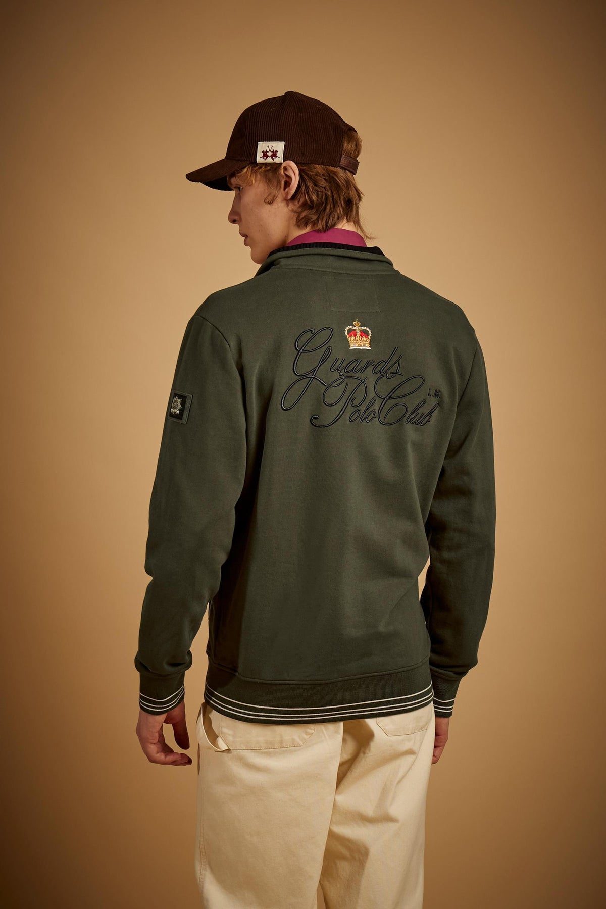Men's sweatshirt in brushed cotton Guards - Dunkeld