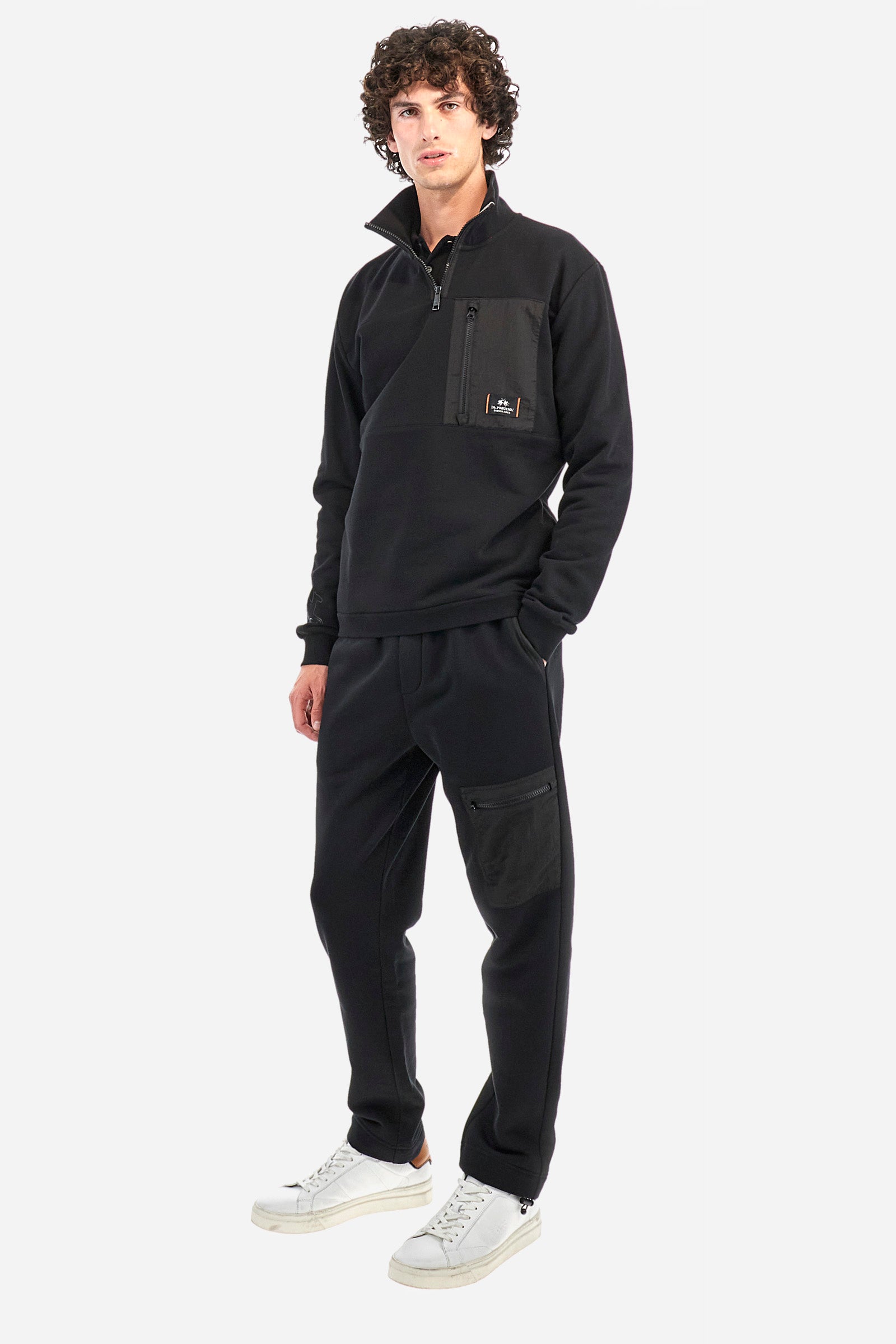 Pantalone jogging regular fit in misto cotone - Zoren