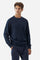 Men’s crew neck sweatshirt with long sleeves in soft, warm-feel fleece. Regular fit with ribbed trims and Windsor and Royal Polo graphics. - Navy                                                                                                                                                                                                                                                                                                                                                                               