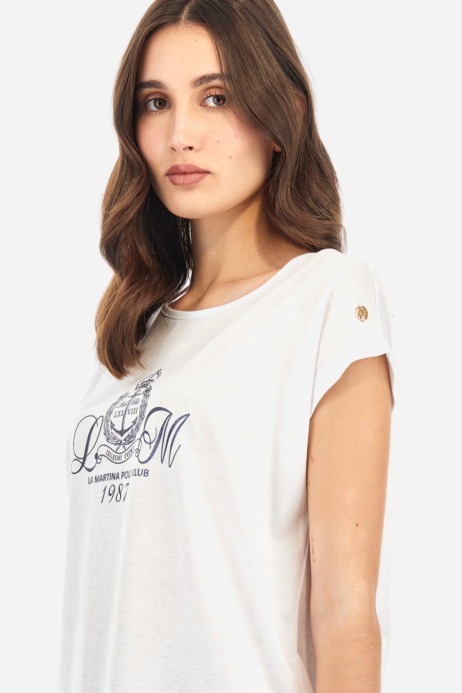 T-shirt en coton coupe classique - Ada