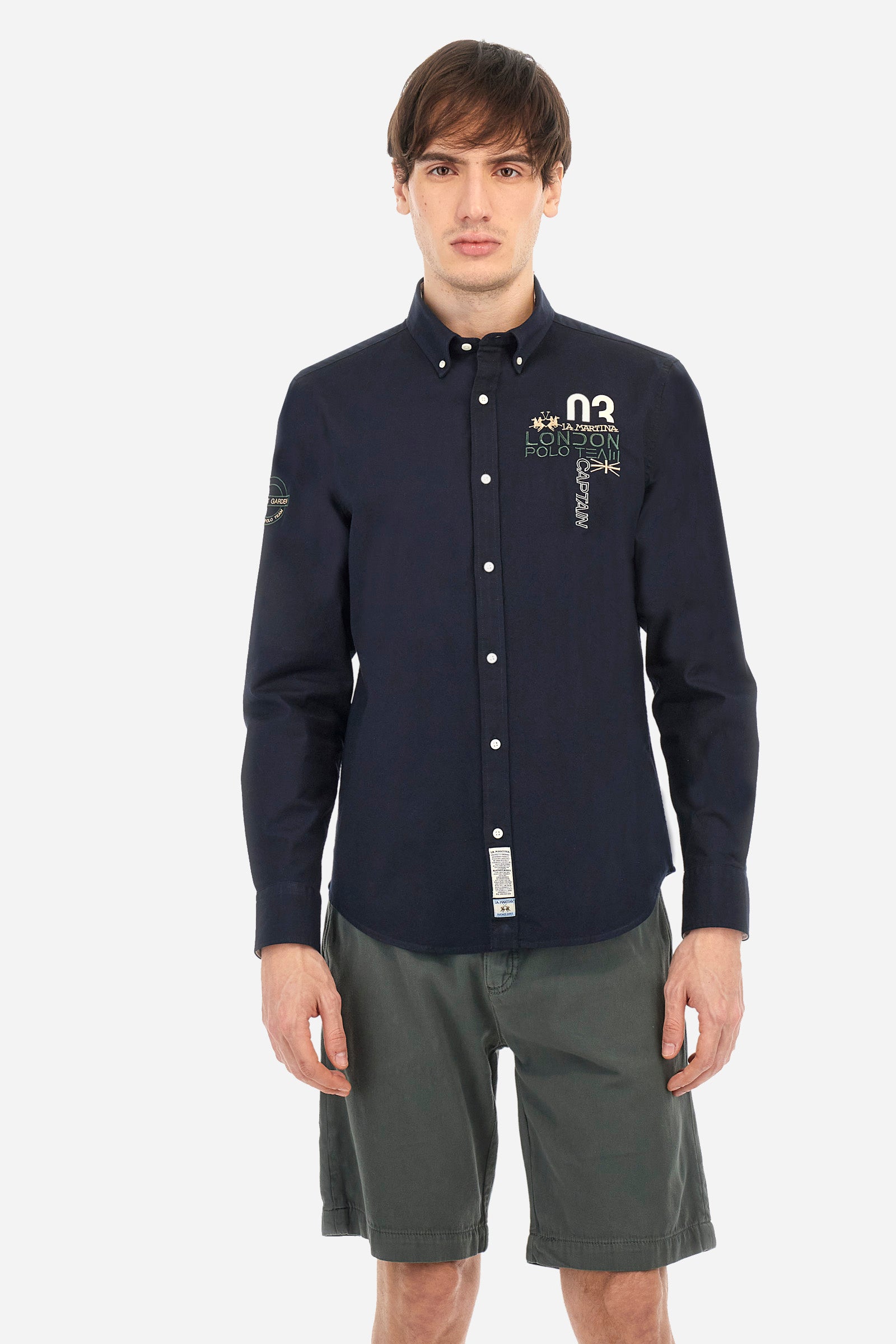 Shirt in Oxford cotton with regular fit - Anton