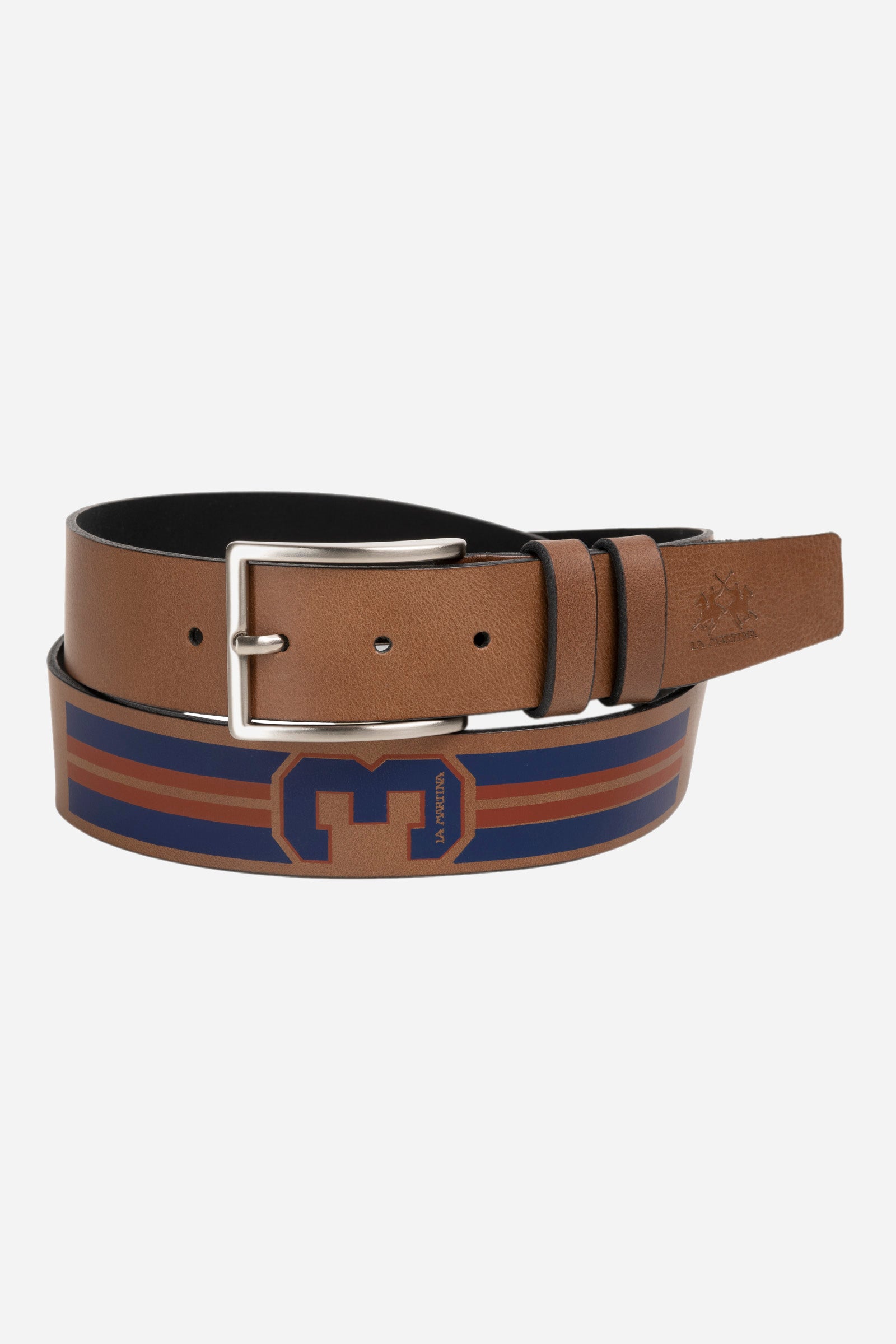 Men's leather belt