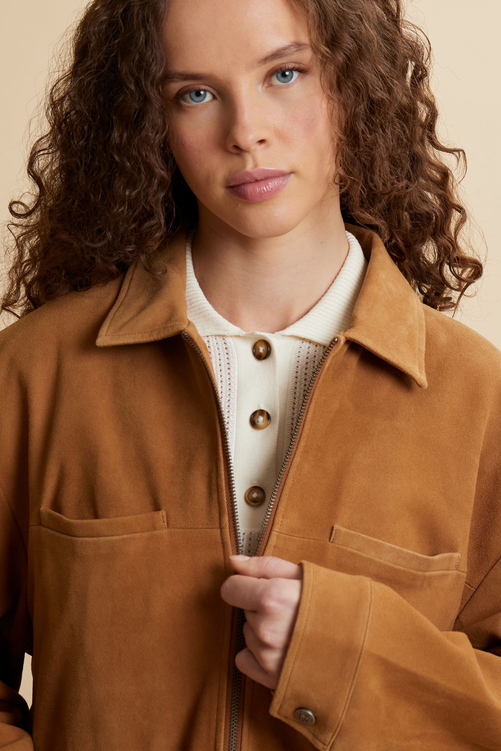 Women’s suede Icon jacket - Carmita