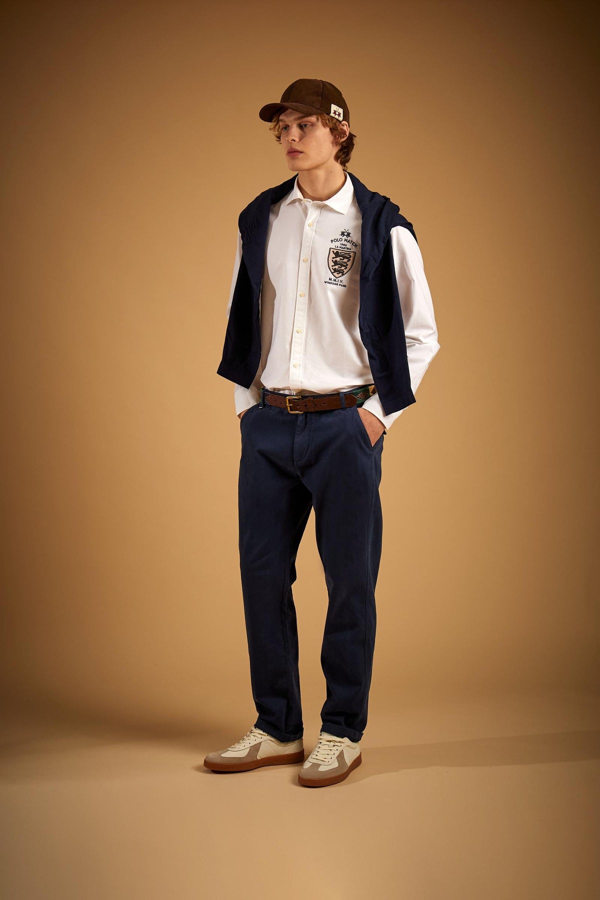 Men's Oxford Cotton Shirt Polo Match - Innocent