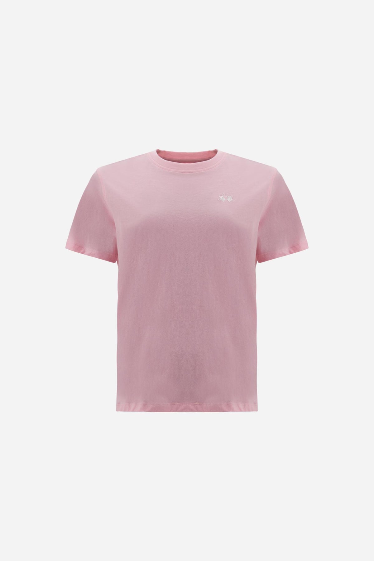 Women’s short-sleeve cotton jersey T-shirt. Crew-neck style with regular fit and small embroidered brand logo on the chest. - FairTale