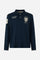 Men's long-sleeve cotton piqué polo shirt Polo Match Engadine